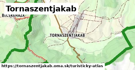 ikona Turistická mapa turisticky-atlas v tornaszentjakab