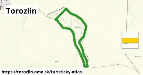 ikona Turistická mapa turisticky-atlas v torozlin