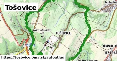 ikona Mapa autoatlas v tosovice