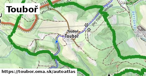 ikona Mapa autoatlas v toubor