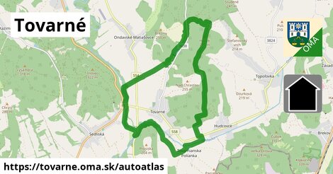 ikona Mapa autoatlas v tovarne