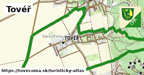 ikona Turistická mapa turisticky-atlas v tover