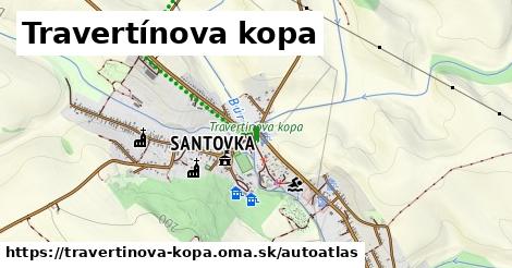 ikona Mapa autoatlas v travertinova-kopa