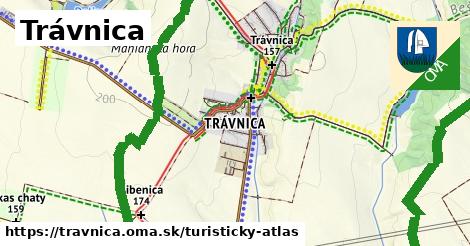 ikona Turistická mapa turisticky-atlas v travnica