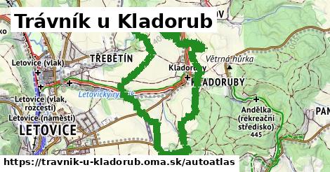 ikona Mapa autoatlas v travnik-u-kladorub