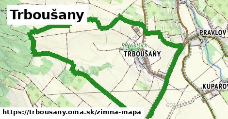 ikona Zimná mapa zimna-mapa v trbousany