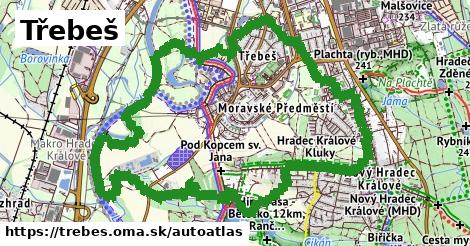 ikona Mapa autoatlas v trebes