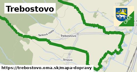 ikona Mapa dopravy mapa-dopravy v trebostovo