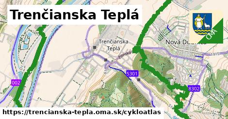 ikona Cyklo cykloatlas v trencianska-tepla