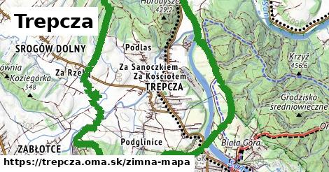 ikona Zimná mapa zimna-mapa v trepcza