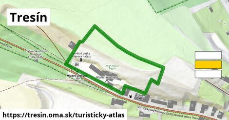 ikona Turistická mapa turisticky-atlas v tresin