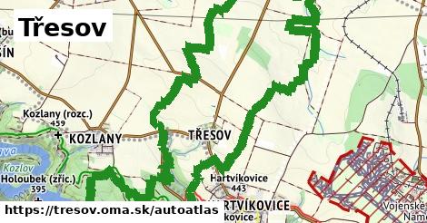 ikona Mapa autoatlas v tresov