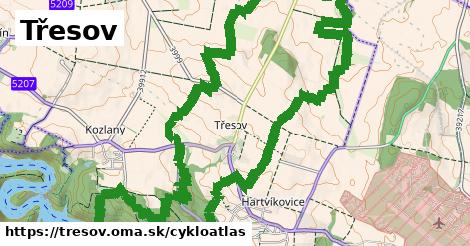 ikona Cyklo cykloatlas v tresov