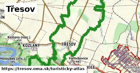 ikona Turistická mapa turisticky-atlas v tresov