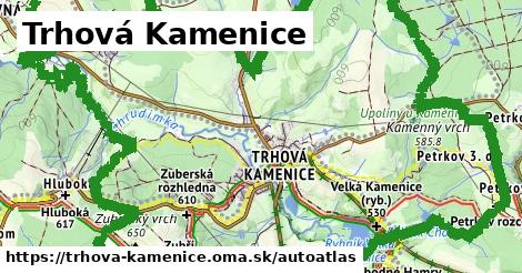 ikona Mapa autoatlas v trhova-kamenice