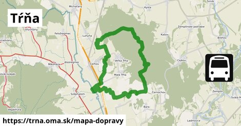 ikona Mapa dopravy mapa-dopravy v trna