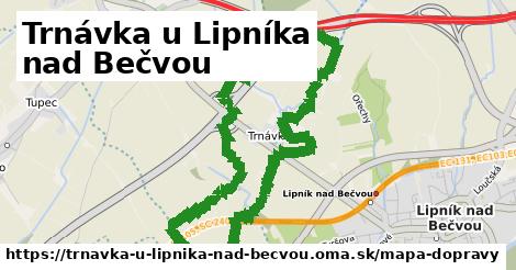 ikona Mapa dopravy mapa-dopravy v trnavka-u-lipnika-nad-becvou