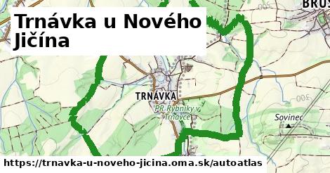ikona Mapa autoatlas v trnavka-u-noveho-jicina