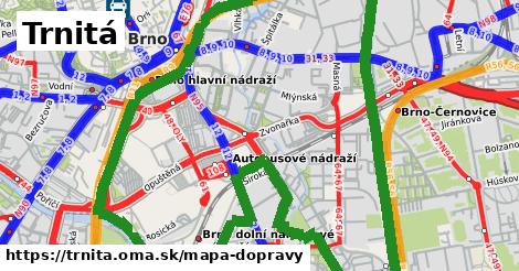 ikona Mapa dopravy mapa-dopravy v trnita