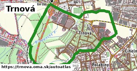 ikona Mapa autoatlas v trnova