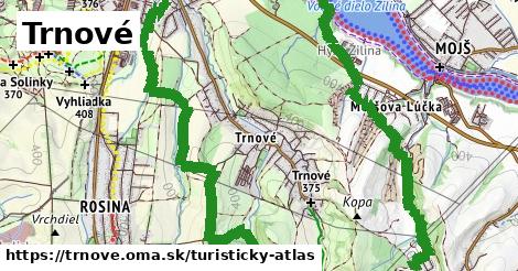 ikona Turistická mapa turisticky-atlas v trnove