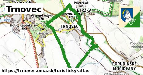 ikona Turistická mapa turisticky-atlas v trnovec