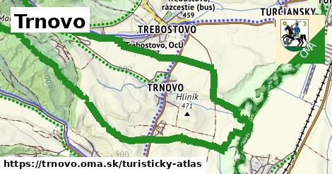 ikona Turistická mapa turisticky-atlas v trnovo