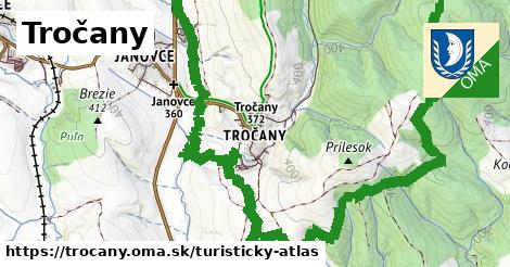 ikona Turistická mapa turisticky-atlas v trocany