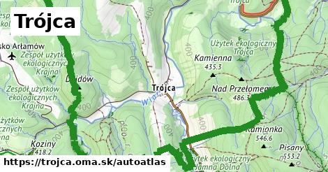 ikona Mapa autoatlas v trojca