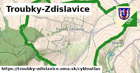 ikona Cyklo cykloatlas v troubky-zdislavice