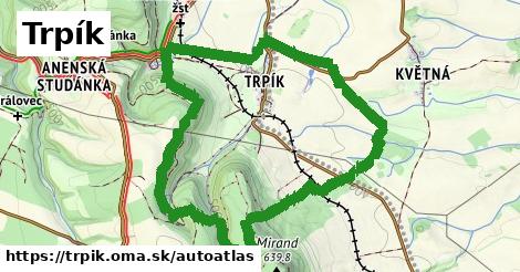 ikona Mapa autoatlas v trpik