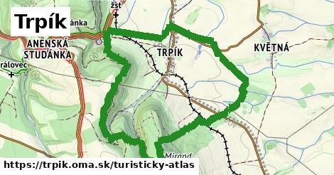 ikona Turistická mapa turisticky-atlas v trpik