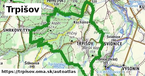 ikona Mapa autoatlas v trpisov