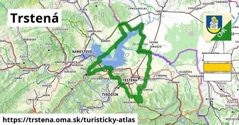 ikona Turistická mapa turisticky-atlas v trstena