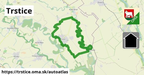 ikona Mapa autoatlas v trstice