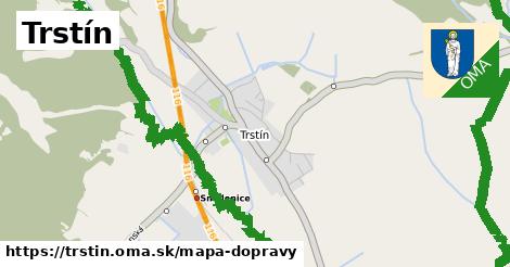 ikona Mapa dopravy mapa-dopravy v trstin