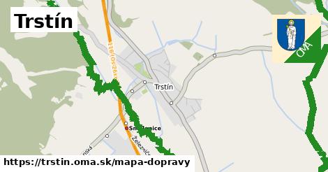 ikona Mapa dopravy mapa-dopravy v trstin