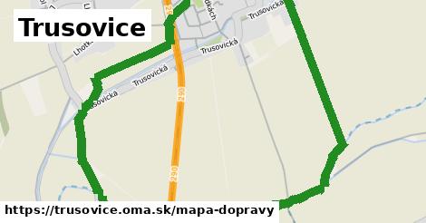 ikona Trusovice: 0 m trás mapa-dopravy v trusovice