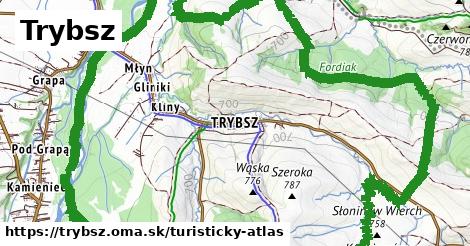 ikona Turistická mapa turisticky-atlas v trybsz