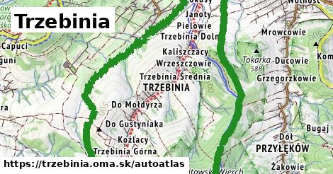 ikona Mapa autoatlas v trzebinia