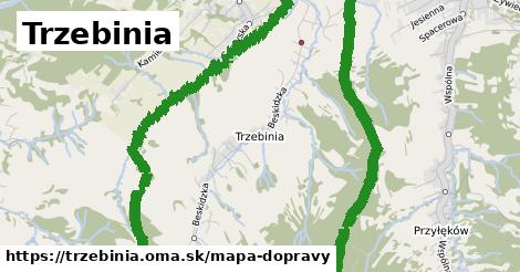 ikona Mapa dopravy mapa-dopravy v trzebinia