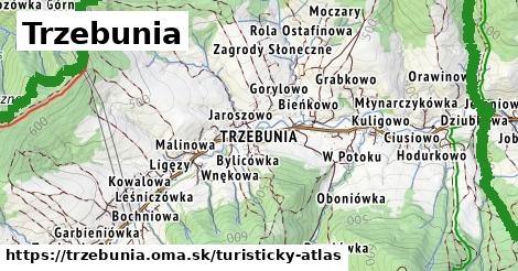 ikona Trzebunia: 11,6 km trás turisticky-atlas v trzebunia