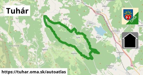 ikona Mapa autoatlas v tuhar