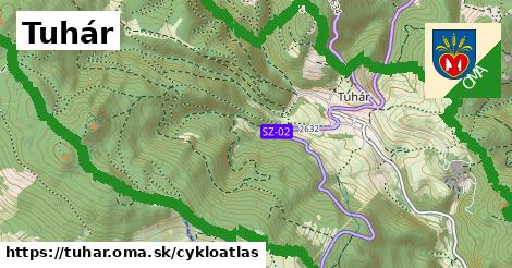 ikona Cyklo cykloatlas v tuhar