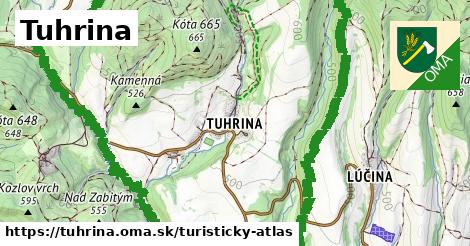 ikona Turistická mapa turisticky-atlas v tuhrina
