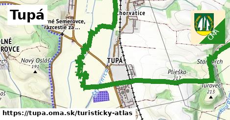 ikona Turistická mapa turisticky-atlas v tupa