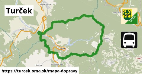ikona Mapa dopravy mapa-dopravy v turcek