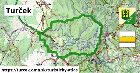 ikona Turistická mapa turisticky-atlas v turcek