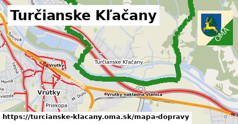 ikona Mapa dopravy mapa-dopravy v turcianske-klacany