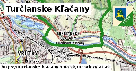 ikona Turistická mapa turisticky-atlas v turcianske-klacany